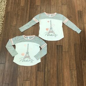 Sparkly justice 2 long sleeves